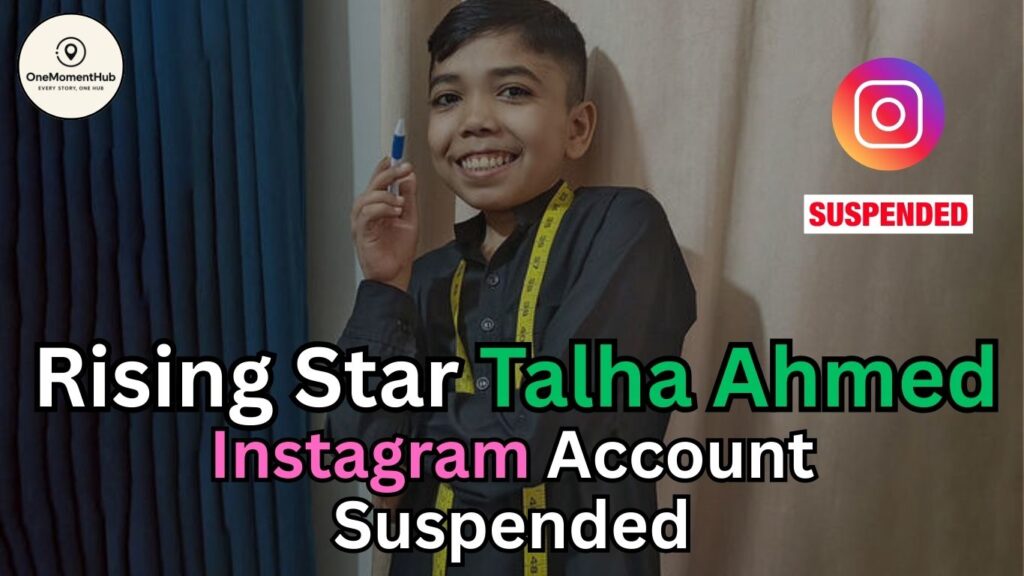 talha ahmed account suspended