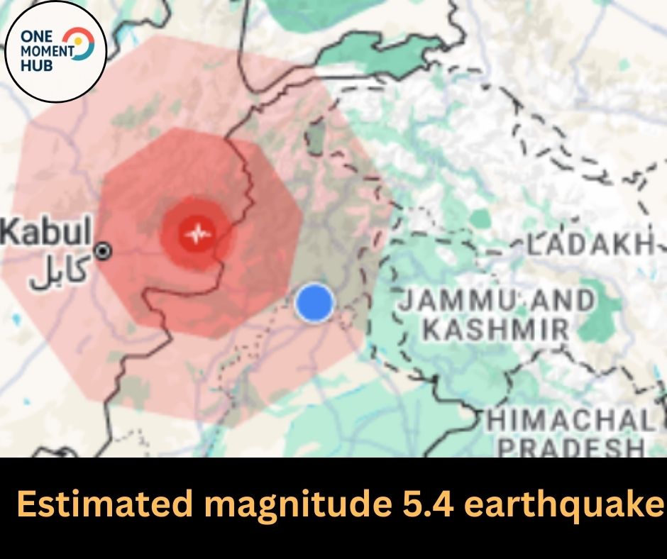 Estimated magnitude 5.4 earthquake
